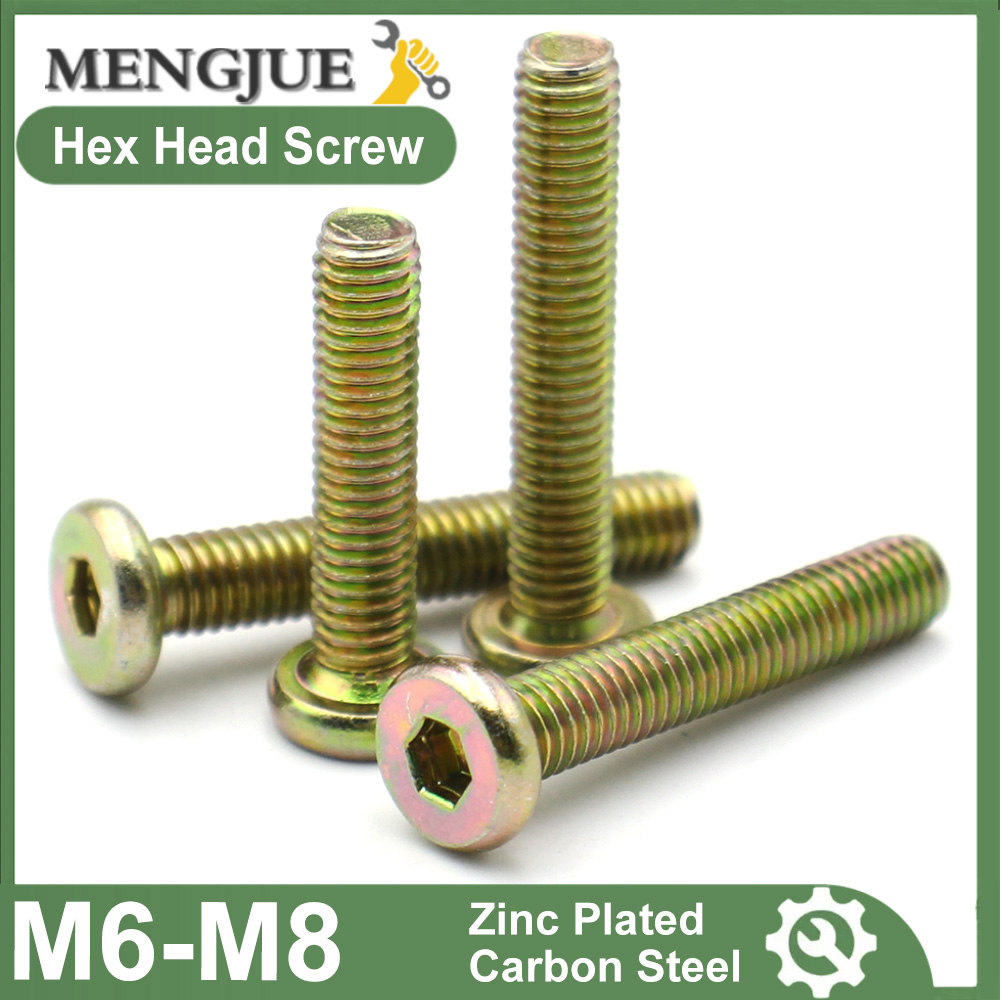 Furniture Hardware Lowes - 1-10PCS M6 M8 Furniture Hardware Zinc-Plated