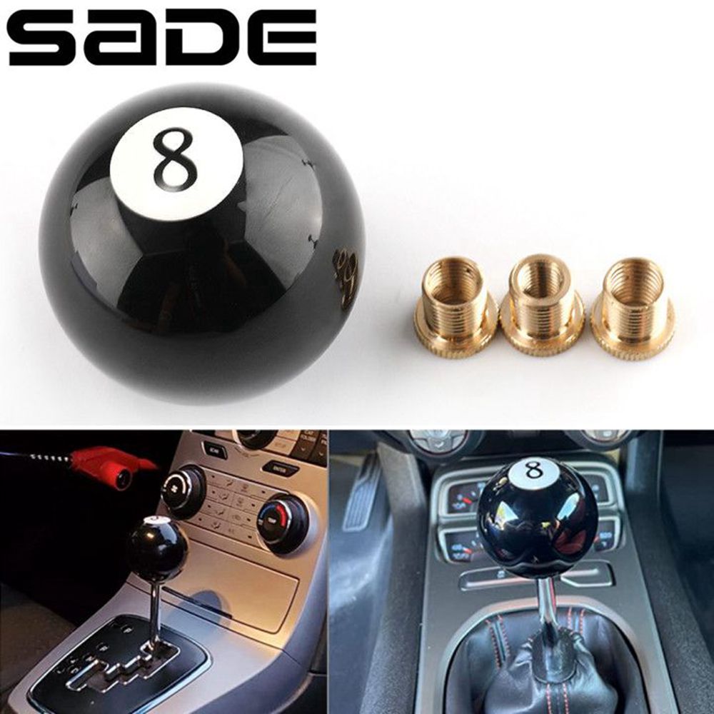 Cabinet Knob Round - Universal Round Shifter Knob Black 8