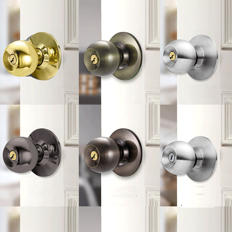 Cabinet Knob Round - Aluminum Alloy Round Door Knobs Rotation
