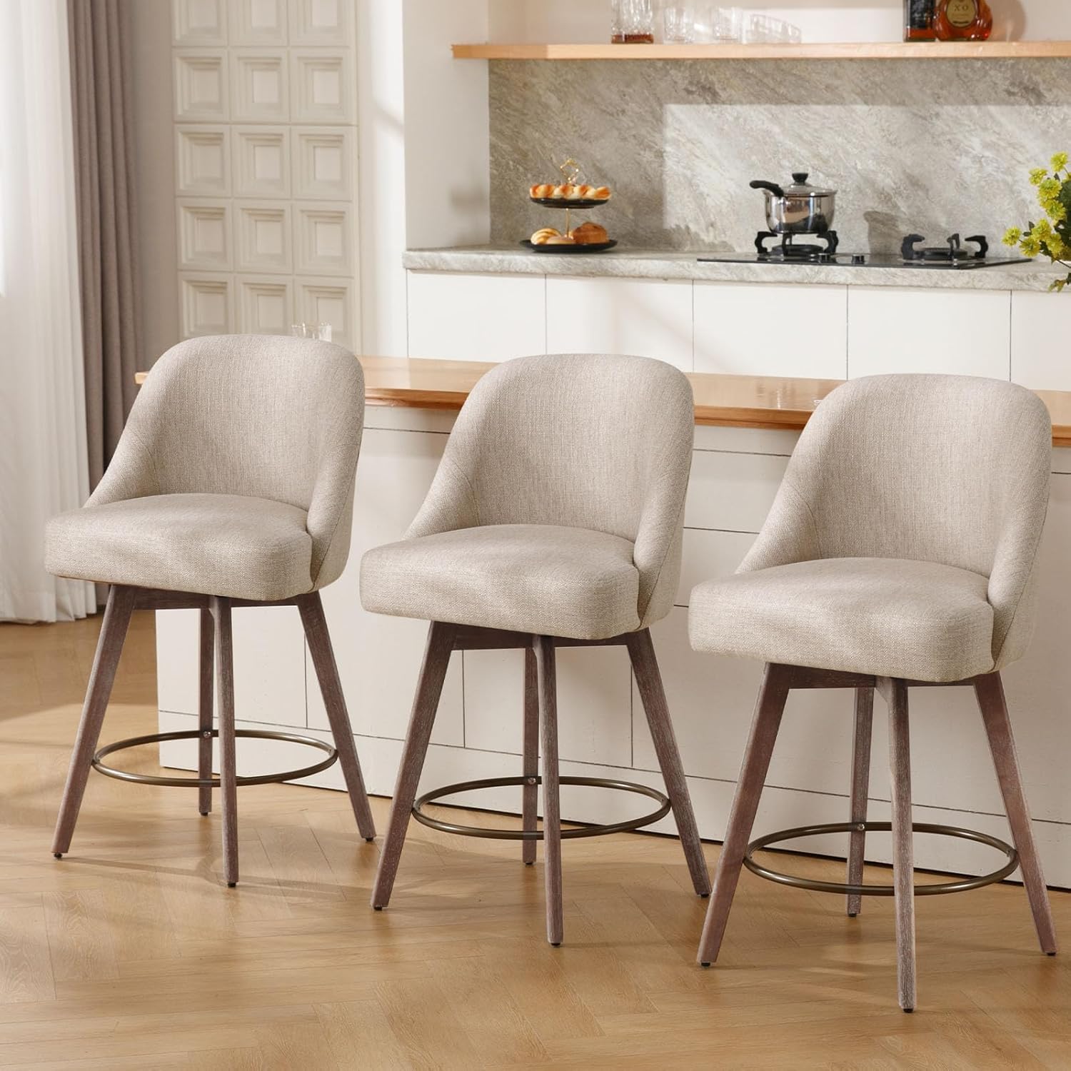 Furniture Leg Set - Counter Height Bar Stools Set of