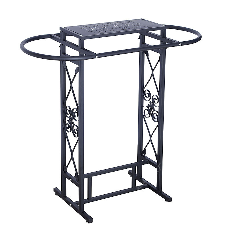 Iron Clothing Store Oval Shelf - Furniture Hardware Store recensie en prijs