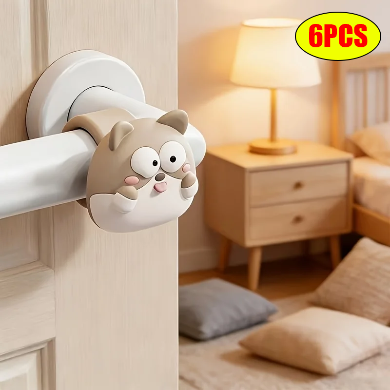 6pcs Door Knob Bumper Pads | P - Furniture Hardware Brackets recensie en prijs