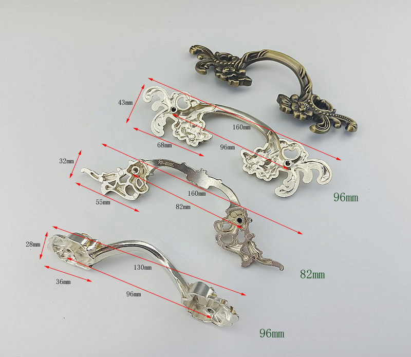 Antique Silver Classic Furnitu - Vintage Furniture Hardware Pulls recensie en prijs