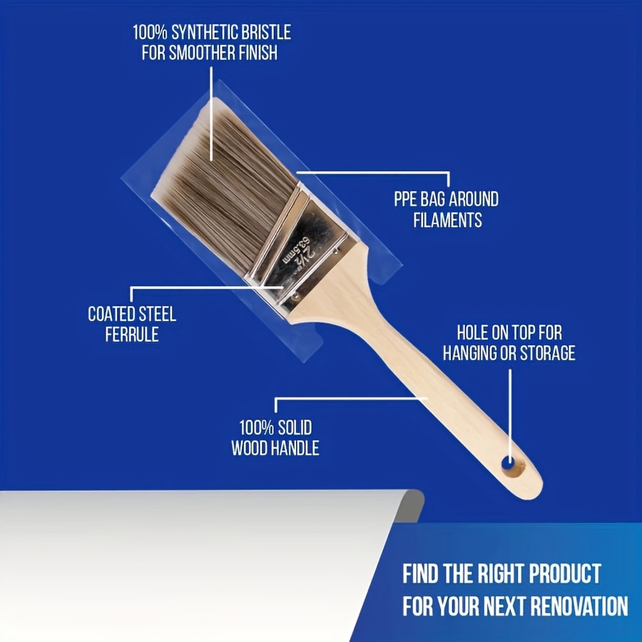 5Pcs High Quality Paint Brush  - Furniture Home Hardware recensie en prijs