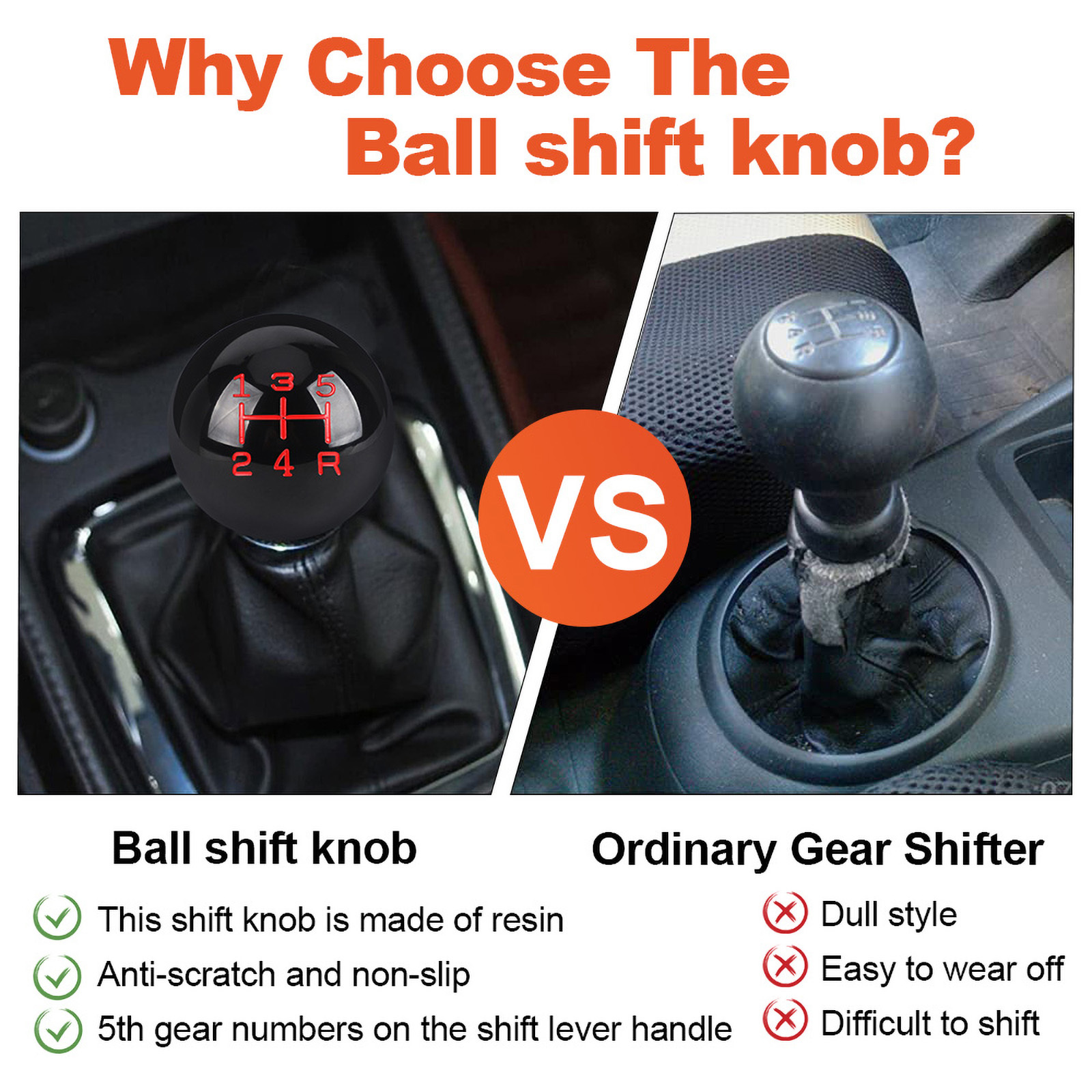 5 Speed Round Ball Gear Shift  - Cabinet Knob Round recensie en prijs