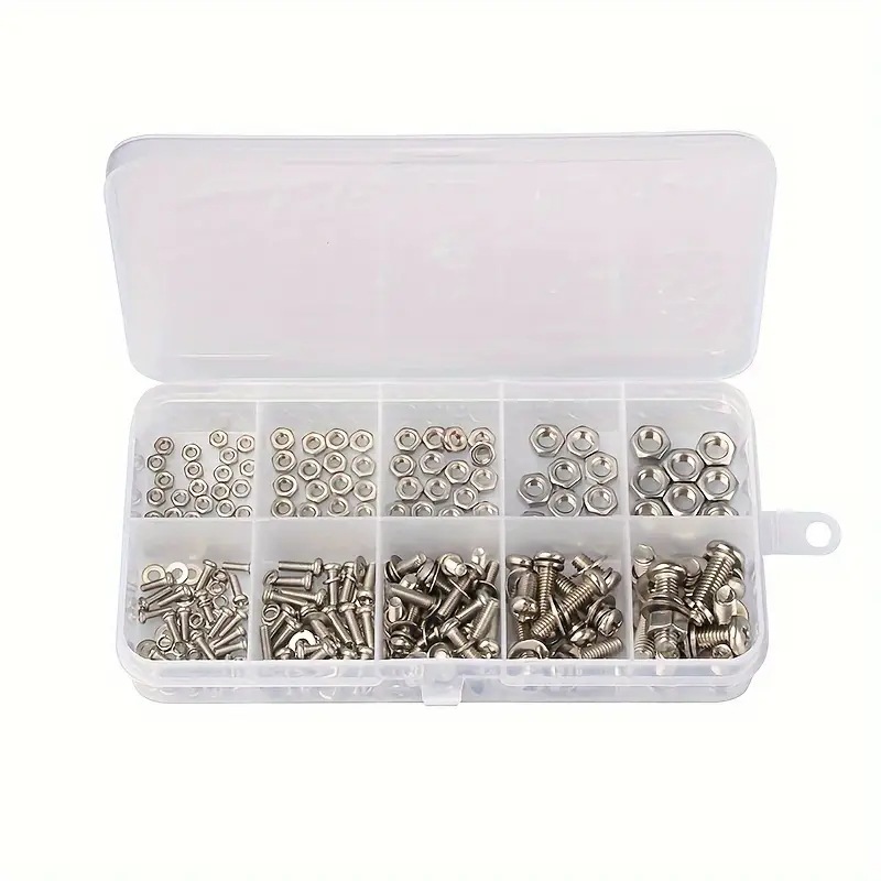 320PCS Hex Nuts & Bolts Set M2 - Furniture Home Hardware recensie en prijs
