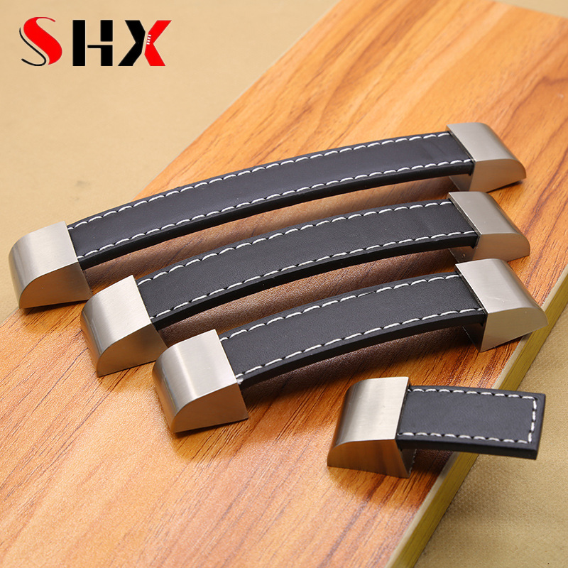 Modern High-grade Leather Hand - Vintage Furniture Hardware Pulls recensie en prijs