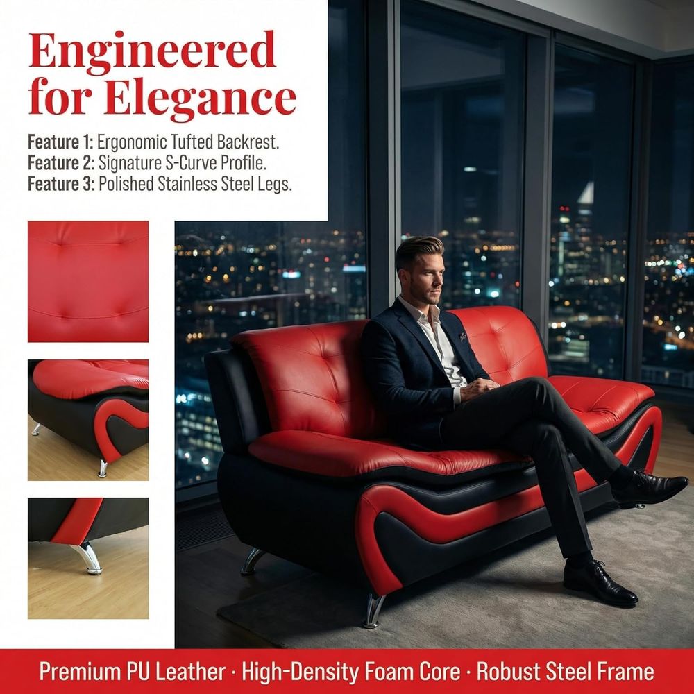 3-Piece Living Room Furniture  - Furniture Leg Set recensie en prijs