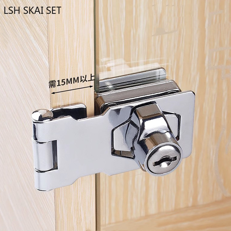 No-punch Glass Door Lock Store - Furniture Hardware Store recensie en prijs