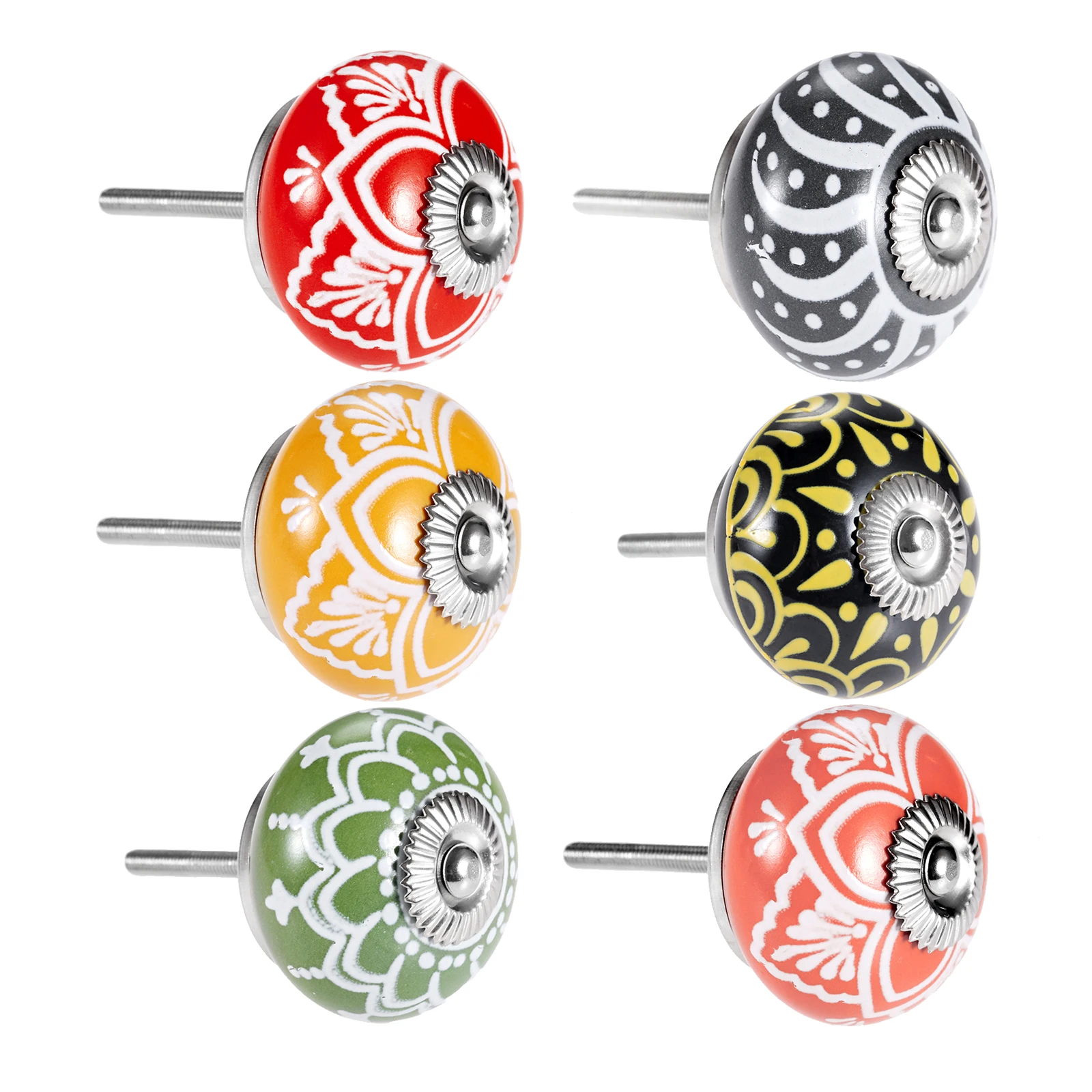 40mm Vintage Floral Prints Cer - Cabinet Knob Round recensie en prijs