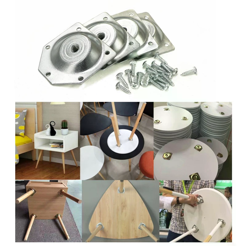 Angled Legs Fixing Plate Brack - Furniture Leg Set recensie en prijs