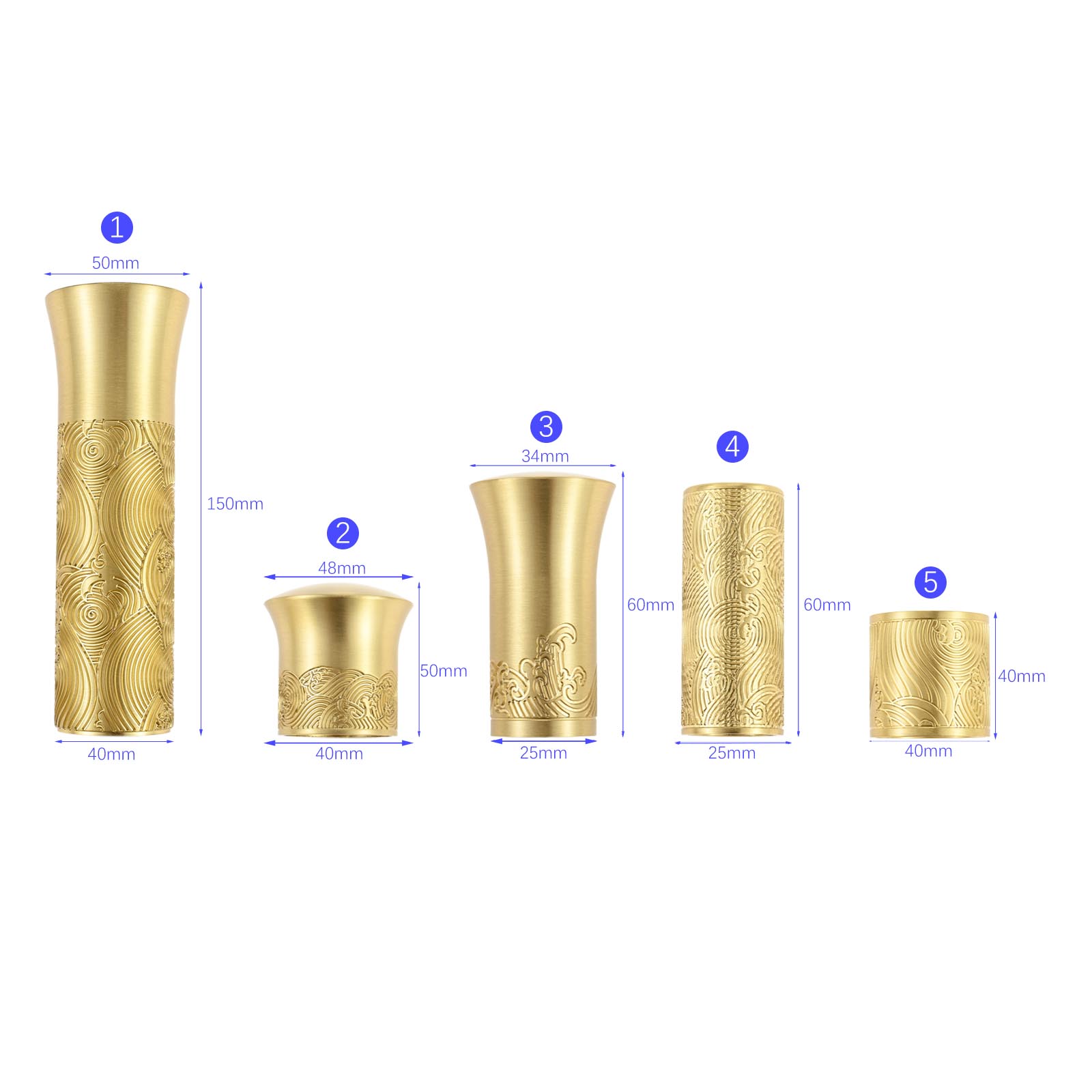 Vintage Brass Furniture Leg Co - Furniture Hardware Brackets recensie en prijs