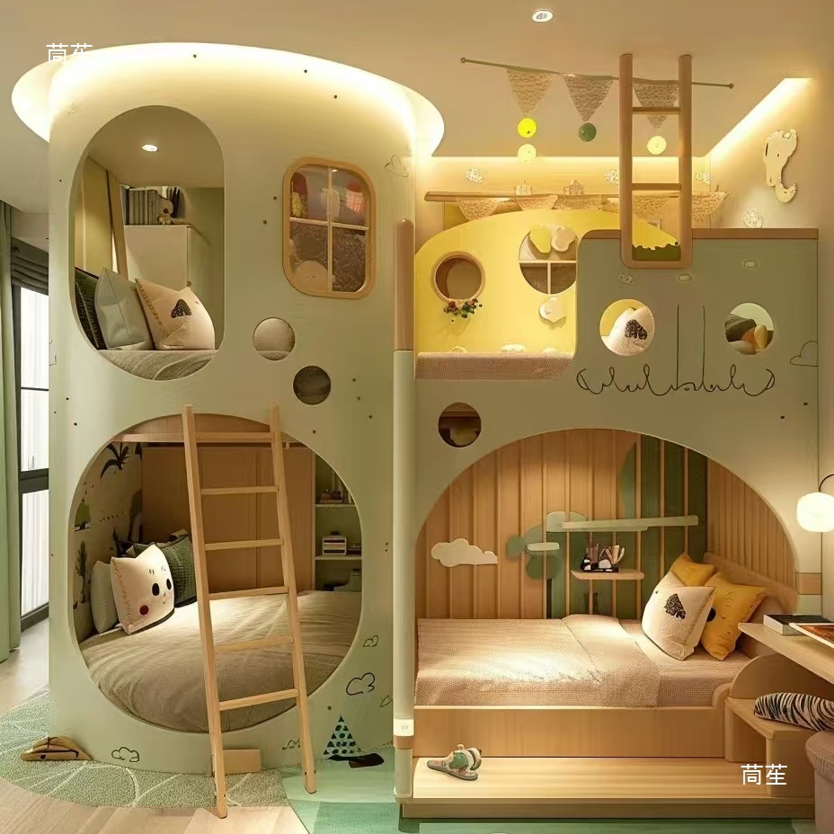 Solid Wood Children's Bed High - Furniture Hardware Lowes recensie en prijs