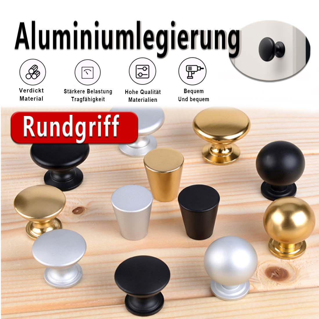5PCS Aluminum Kitchen Cupboard - Furniture Hardware Brackets recensie en prijs