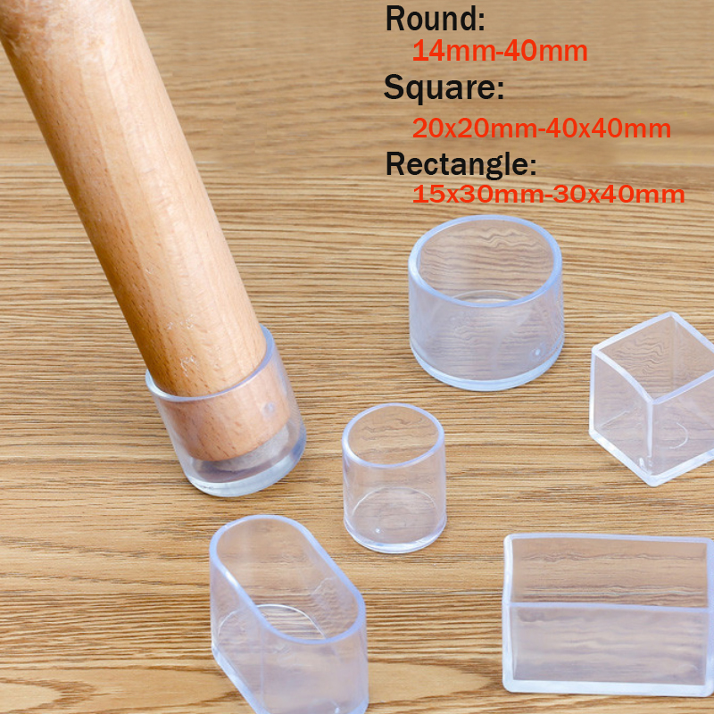 4/8pcs/set Chair Leg Caps Rubb - Furniture Leg Set recensie en prijs
