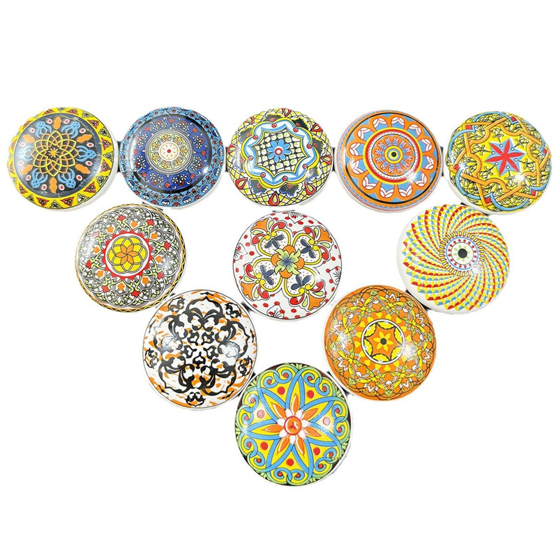 Bohemian Ceramic Single Hole C - Vintage Furniture Hardware Pulls recensie en prijs