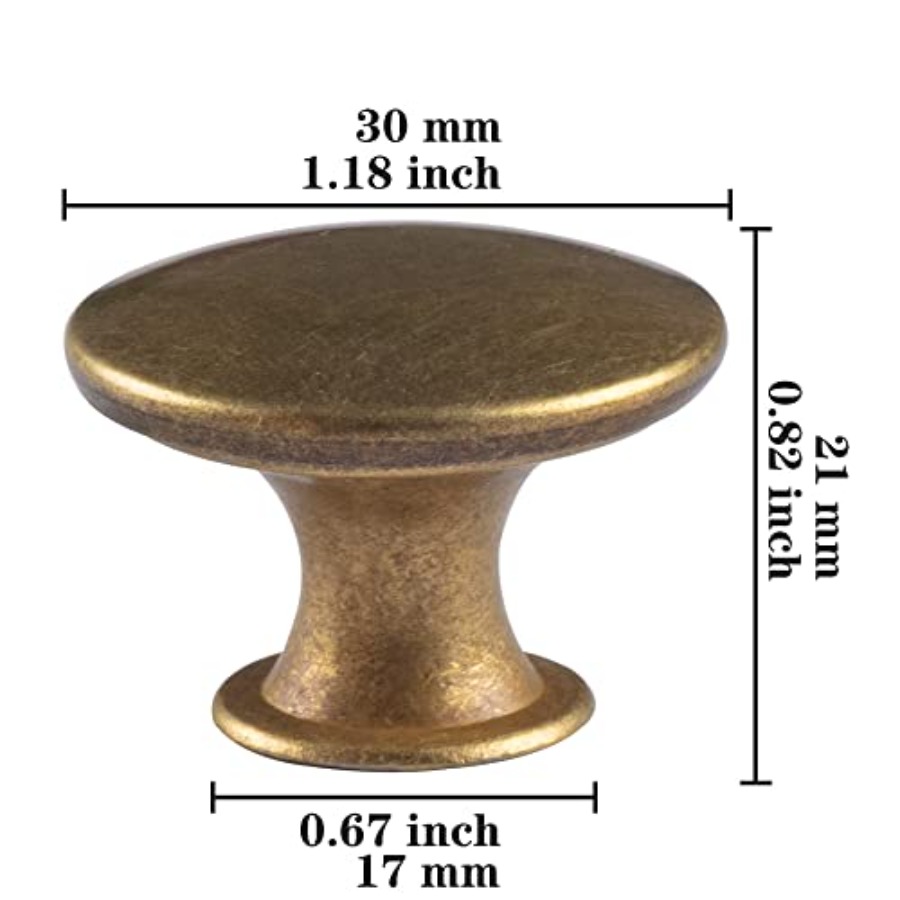 6 Pack Round Kitchen Cabinet K - Cabinet Knob Round recensie en prijs
