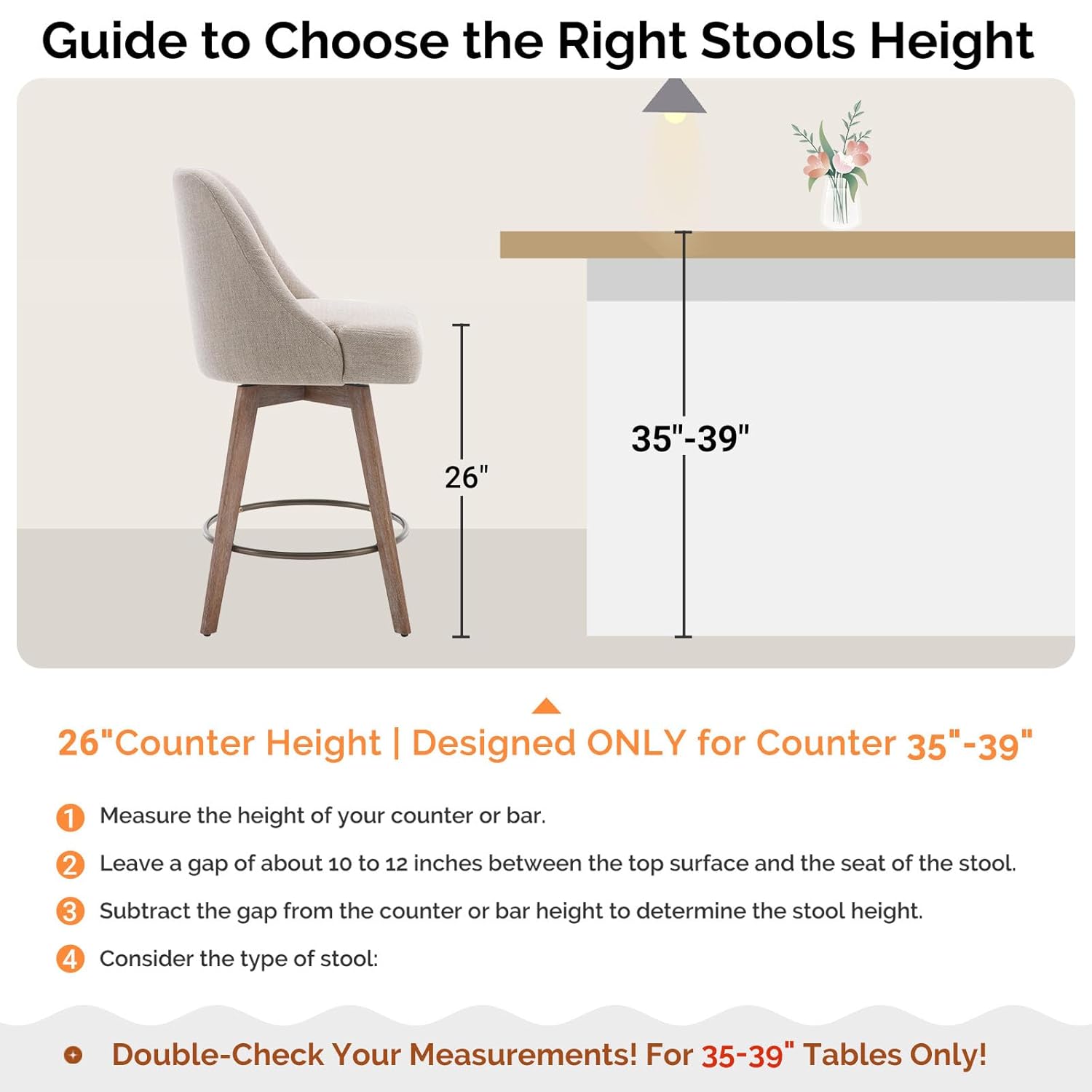 Counter Height Bar Stools Set  - Furniture Leg Set recensie en prijs