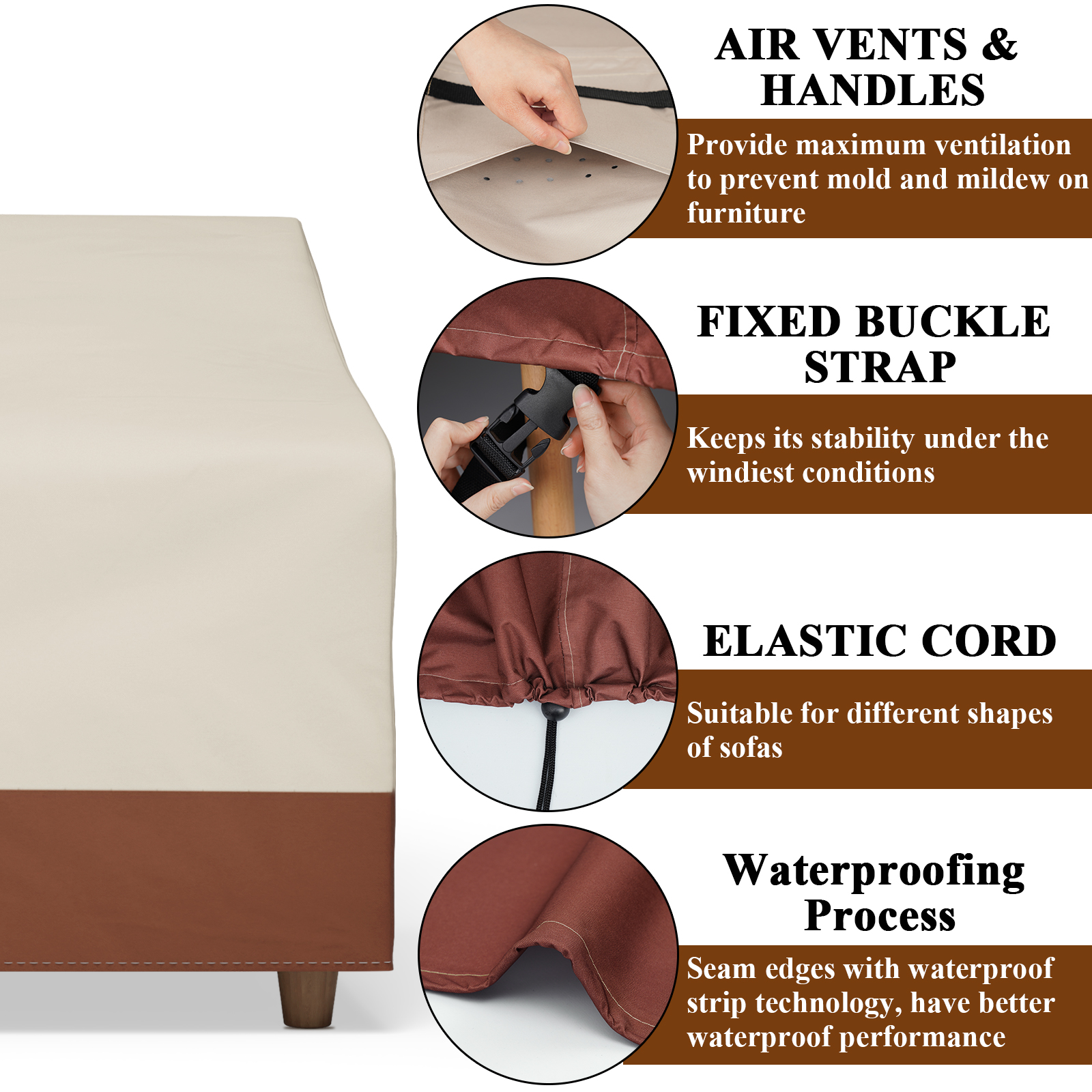 Outdoor Sofa Cover Waterproof  - Furniture Home Hardware recensie en prijs