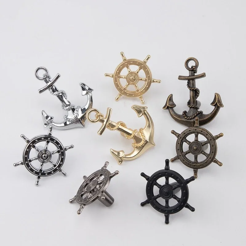 Vintage Anchor Ship Wheel Cabi - Vintage Furniture Hardware Pulls recensie en prijs