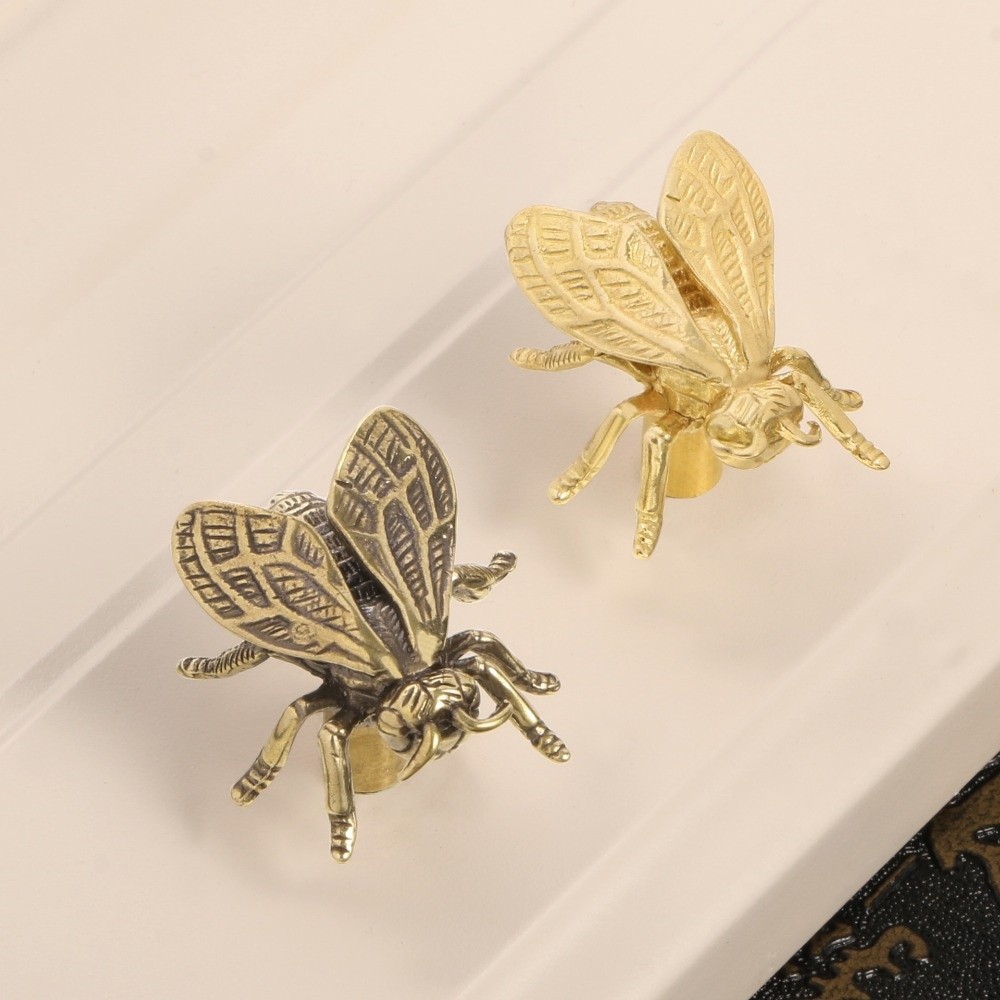 Creative Retro Bee Brass Handl - Vintage Furniture Hardware Pulls recensie en prijs