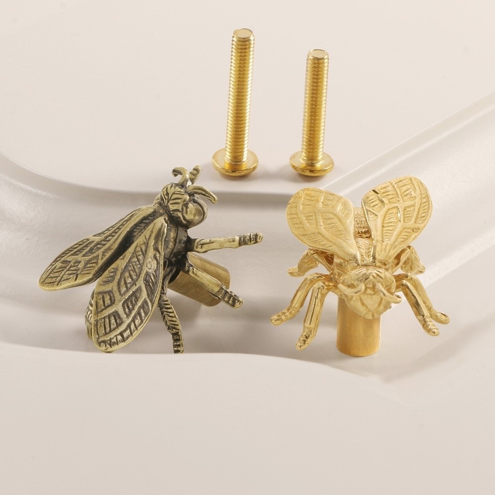 Creative Retro Bee Brass Handl - Vintage Furniture Hardware Pulls recensie en prijs